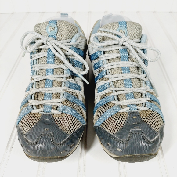 MERRELL Womens ASH BLUE HEAVEN PERFORMANCE FOOTWEAR Shoes - Picture 4 of 14